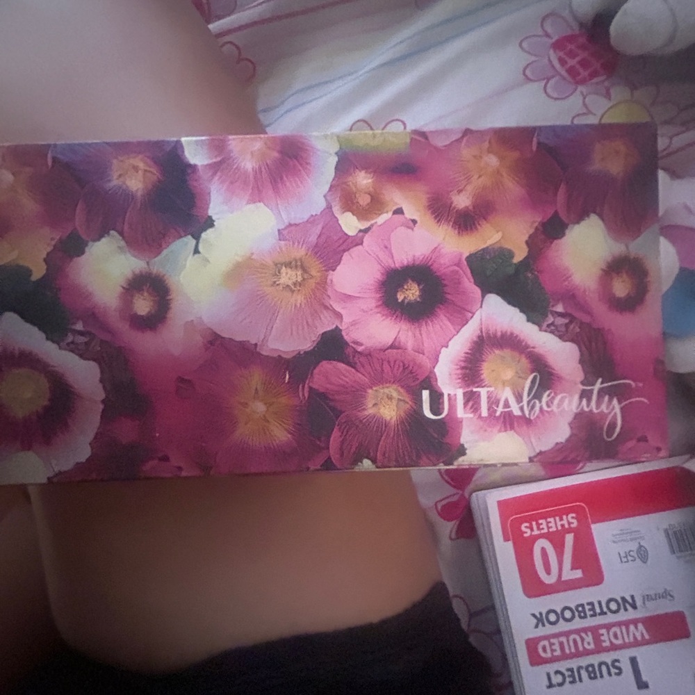 Ulta Beauty Floral Intimates Set - Pink and Yellow
